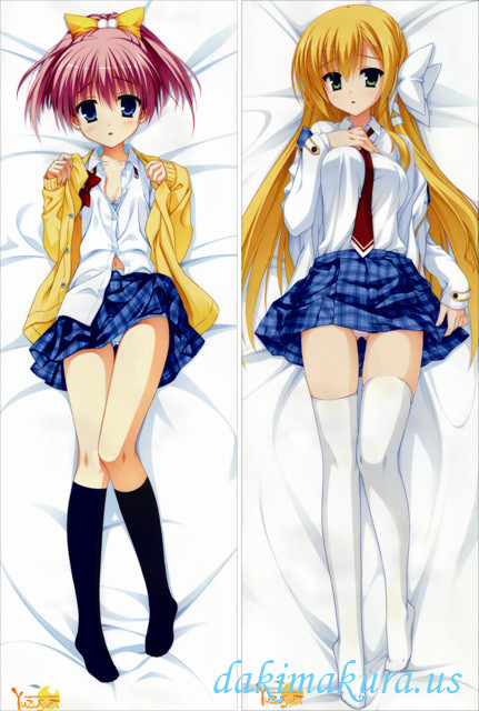 Noble Works - Hinata Kunihiro - Akari Kanemoto Anime Dakimakura Pillow Cover